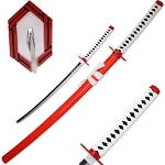 Giyu Tomioka 40 Inch Demon Anime Nichirin Katana Sword